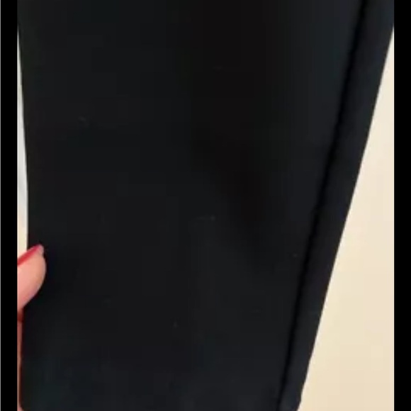 NWT J. Crew Factory Gigi Pant with Side-Zip Closure in ponte / Size 8 / BLACK - Picture 4 of 16